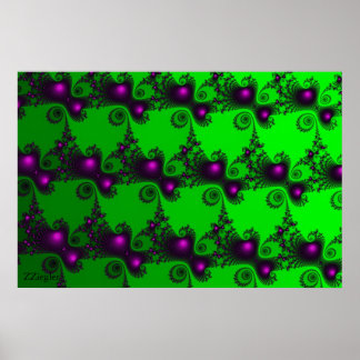 Poster Fractal haute résolution Ziegler 1ère série