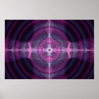 Poster Fractal haute résolution Ziegler 1ère série