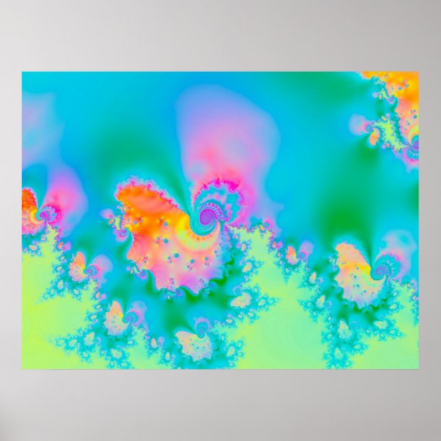 Poster Fractale 3243 (Devant)