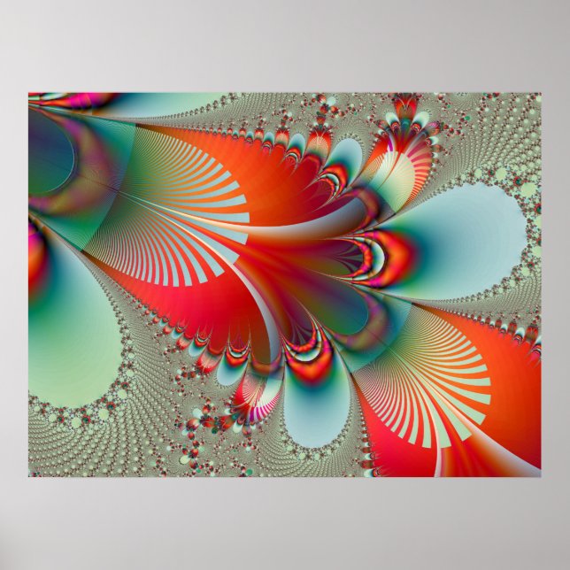 Poster Fractale 887 (Devant)