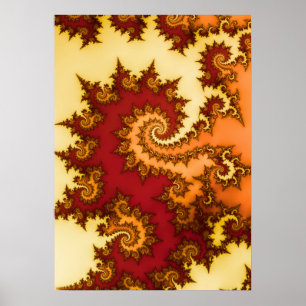 Poster Fractale de Mandelbrot