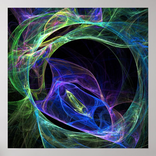 Poster Fractale énergétique (Devant)