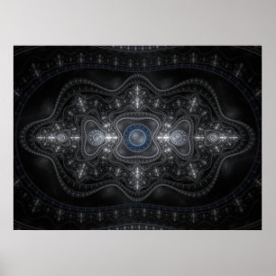 Poster Fractale grande 18 de Julian d'art de fractale