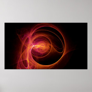Poster Fractale récursive cosmique