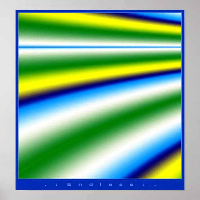 Poster Fractale sans fin (Devant)