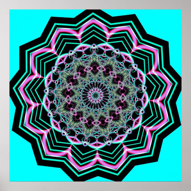 Poster Fractalscope 13 (Devant)