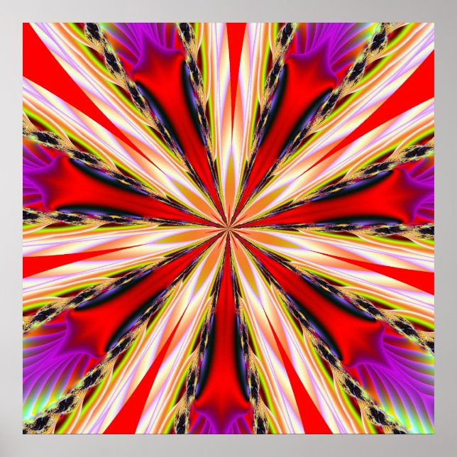 Poster Fractalscope 25 (Devant)