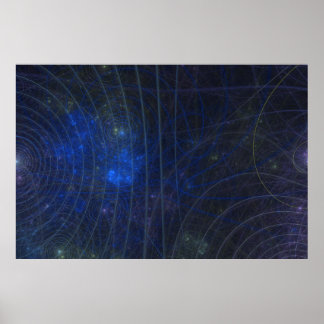 Poster fracture de la carte bleue