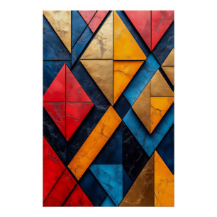 Poster Fragments chromatiques