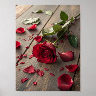 Poster "Fragments d'une fleur"