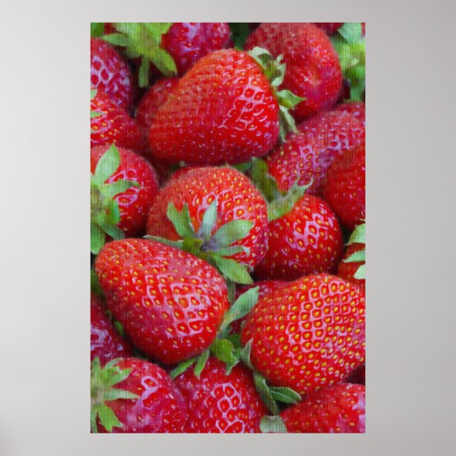 Poster Fraise (Devant)