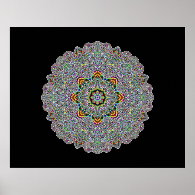 Poster Fraisée noire (Devant)