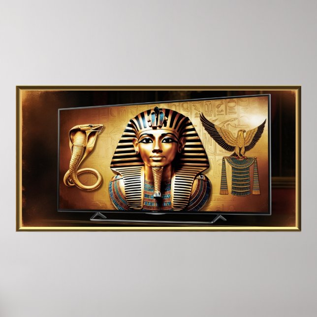 Poster Frame TV Pharaonique (Devant)