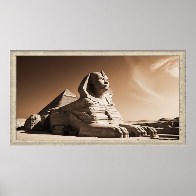 Poster Frame TV Pharaonique (Devant)