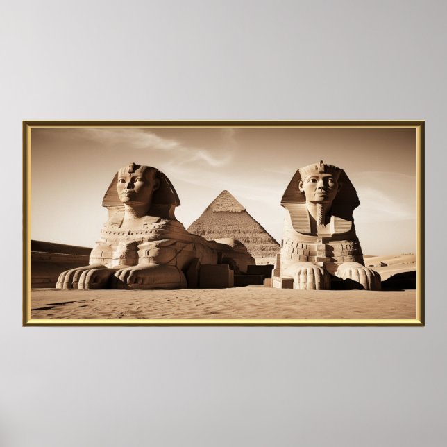 Poster Frame TV Pharaonique (Devant)