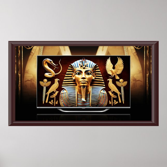 Poster Frame TV Pharaonique (Devant)
