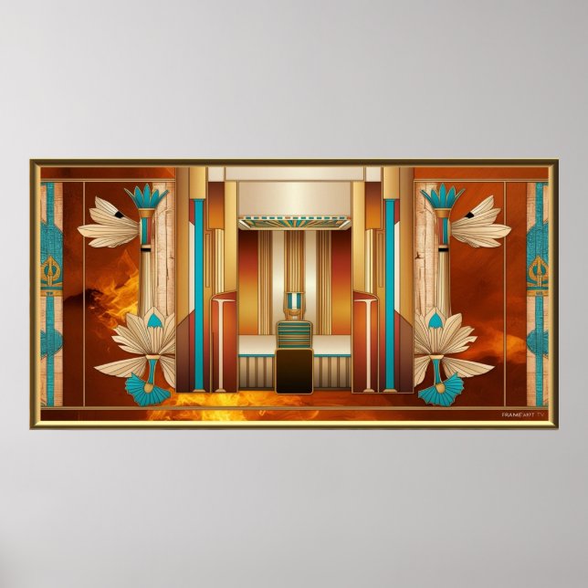 Poster Frame TV Pharaonique (Devant)