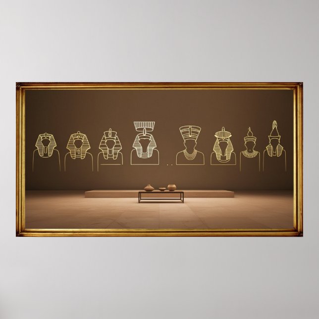 Poster Frame TV Pharaonique (Devant)