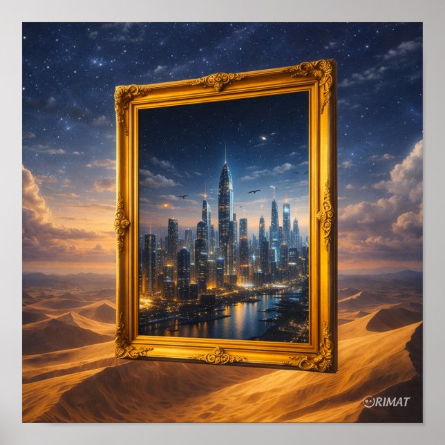 Poster Frame Without a Painting (Devant)