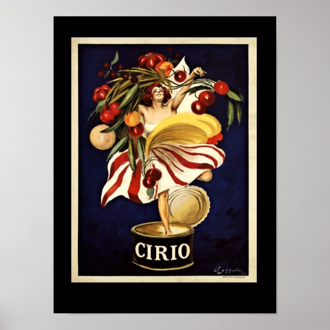 Poster français de Leonetto Cappiello 1920 "Cirio" (Devant)