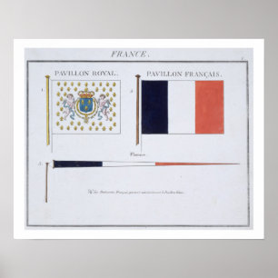 Poster Français diminue, d'un livre français des