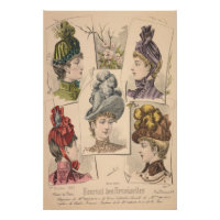 Français vintage et Casquette victorien Paris Mode