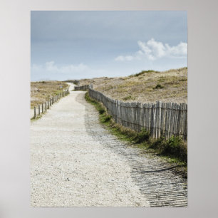 Poster France, Bretagne, département du Morbihan, Côte