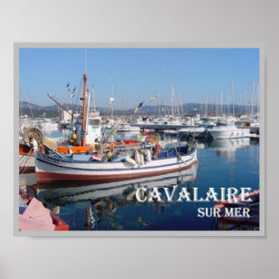 Poster France - Côte d'Azur - Côte d'Azur