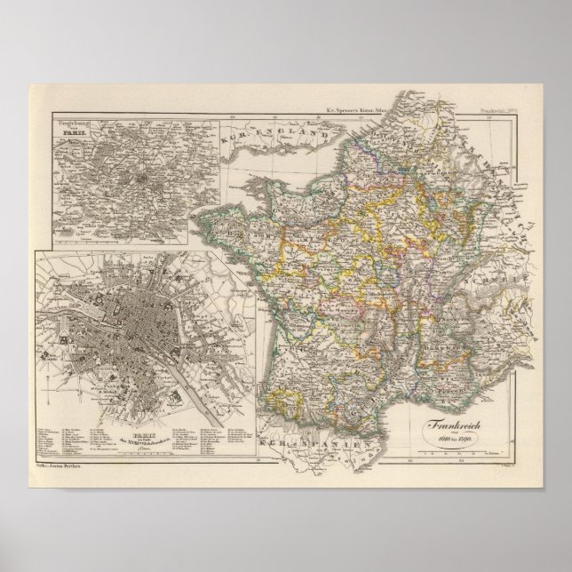 Poster France de 1610 à 1790 (Devant)