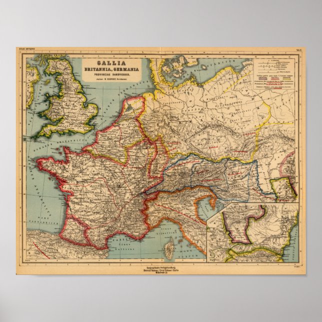 Poster France, Grande-Bretagne, Allemagne (Devant)