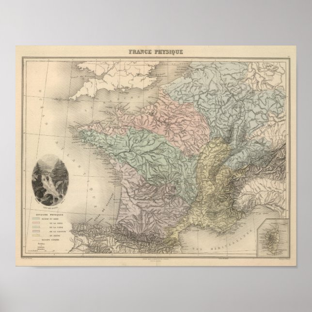 Poster France Physique (Devant)