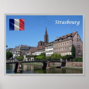 Poster France - Strasbourg Starsburgo -