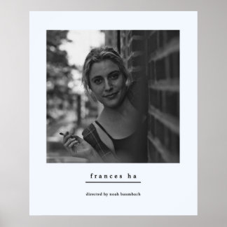 Poster Frances Ha Noah Baumbach Greta Gerwig