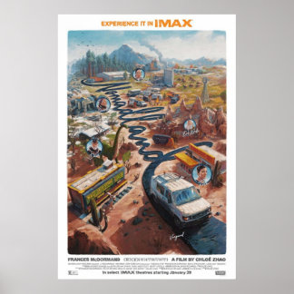 Poster Frances Mcdormand Nomadland