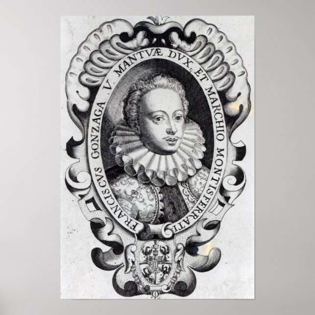 Poster Francesco Gonzago, duc de Mantoue et marquise (Devant)