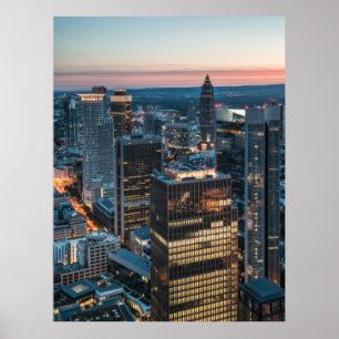 Poster Francfort Allemagne