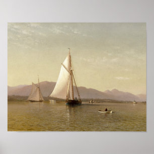 Poster Francis Augustus Silva - L'Hudson au Tappan