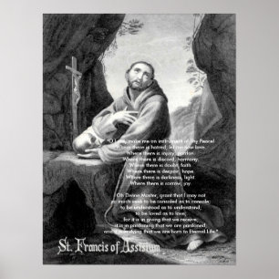 Poster Francis, "O Lord, make me an instrument of Thy ...