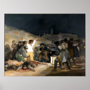 Poster Francisco de Goya Le 3 mai 1808