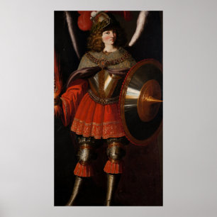 Poster Francisco de Zurbarán - Archangel Michael - 17ème