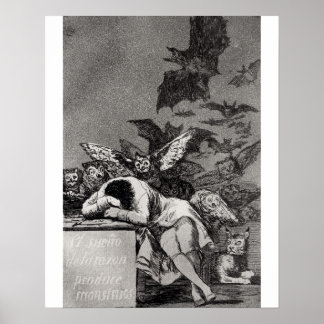 Poster Francisco Jose de Goya y Lucientes | Le sommeil de