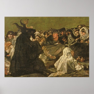 Poster Francisco Jose de Goya y Lucientes   The Witches' 