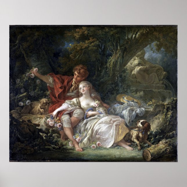 Poster François Boucher Berger et Berger (Devant)
