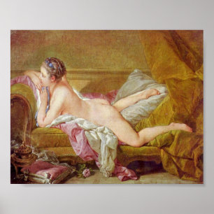 Poster Francois Boucher - Mistress to Louis XV