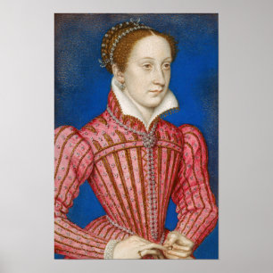Poster Francois Clouet - Mary, Reine des Écossais