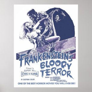 Poster Frankensteins Bloody Terror