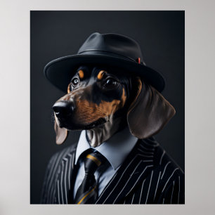 Poster Frankie le Dashhound