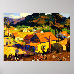 Poster Franz Bischoff - Après-midi Idyl, Cambrie