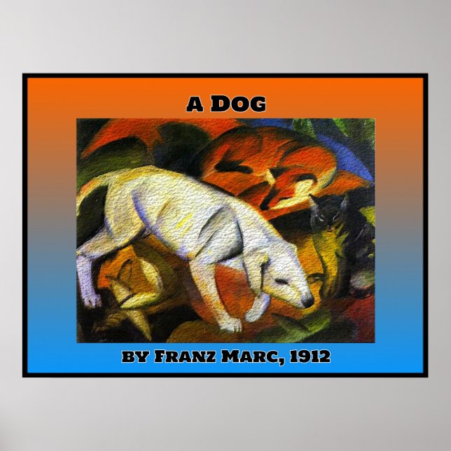 Poster Franz Marc (Devant)