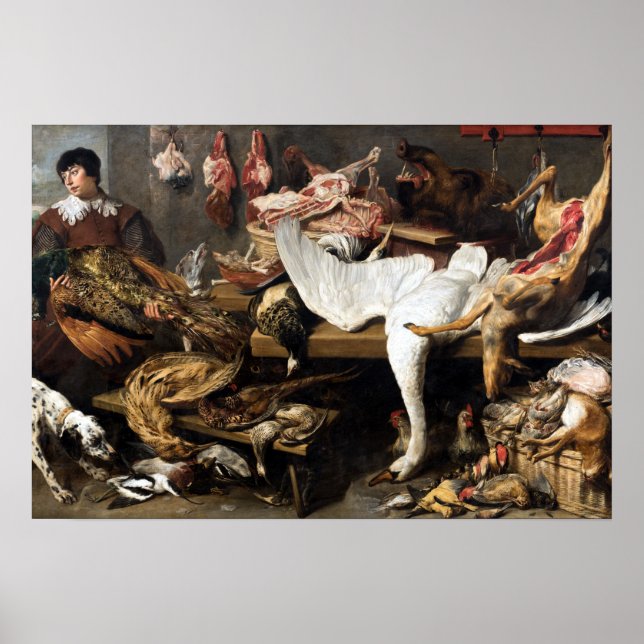 Poster Franz Snyder Un Comptoir De Jeux (Devant)